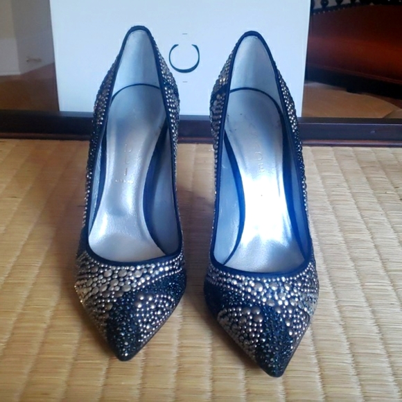 CASADEI  crystal-embellished heels - Picture 2 of 5